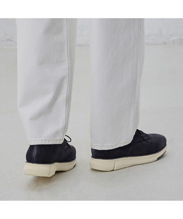 ASICS WALKING ペダラ ライドウォーク コネクト 2 メンズ 3E ネイビーブルー(起毛)