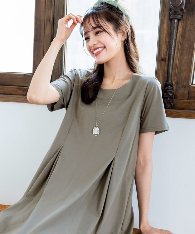 Tiaclasse 【安田美沙子さん着用・日本製】プレートリングネックレス シルバー