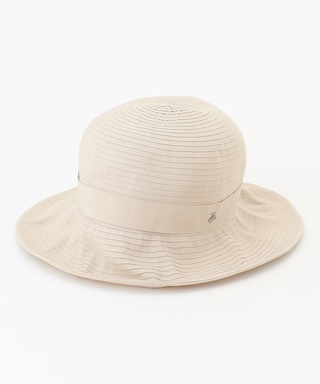 J.PRESS LADIES 【WEB限定カラーあり・畳める】ブレードHAT グレージュ系