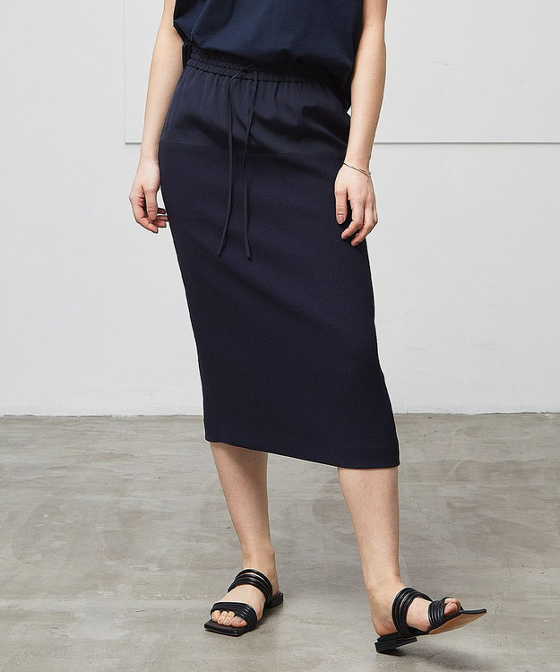 BEIGE， 【洗える】VOLTA / スカート Navy