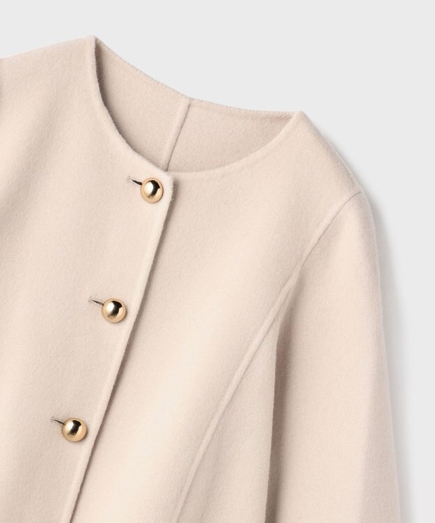 GRACE CONTINENTAL リバーケープジャケット ベージュ