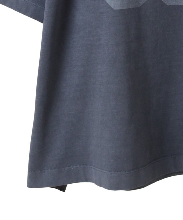 AMERICAN HOLIC ピグメント加工フットボールＴシャツ Navy