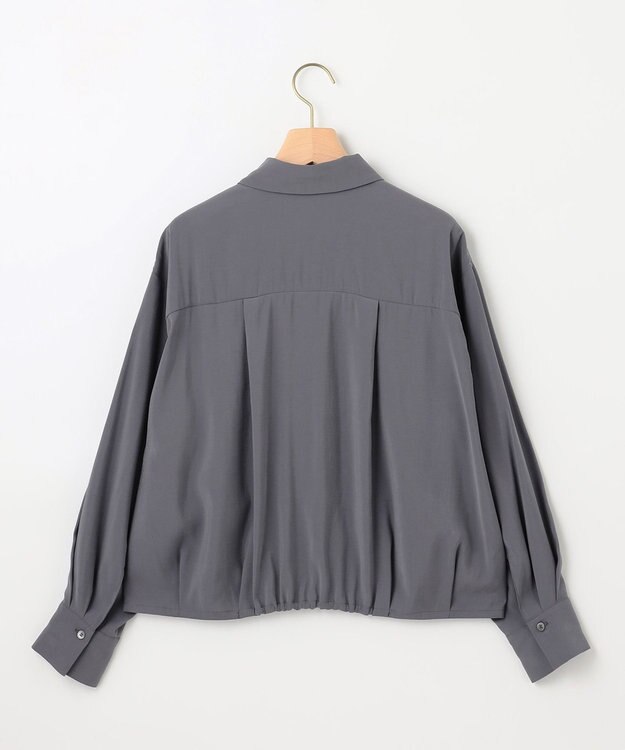 組曲 バウンディングシャーティングカシュクール ブラウス グレー系