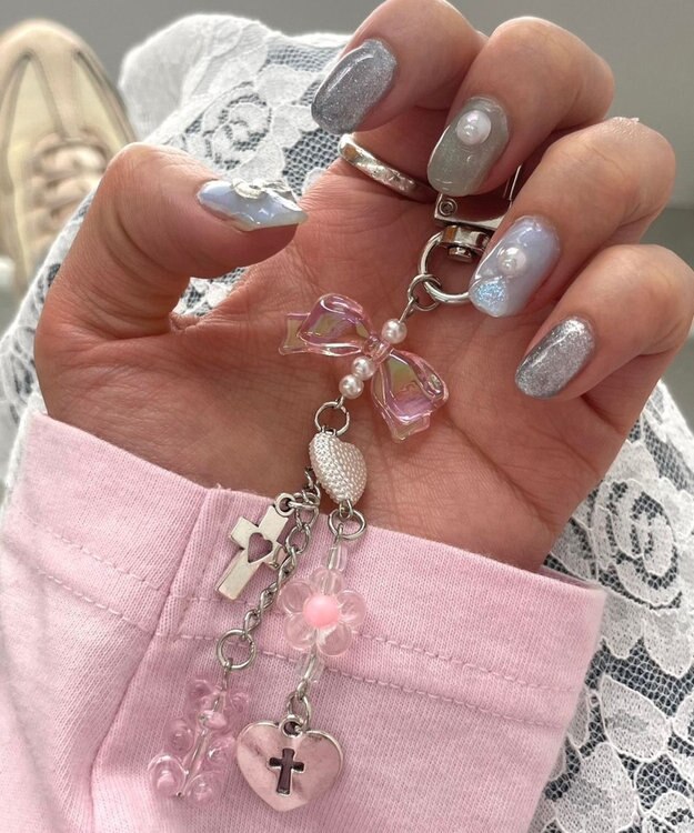 WEGO ビーズキーホルダーA 柄9