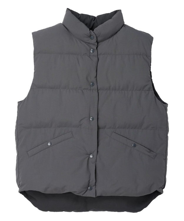 AMERICAN HOLIC キルポカリバーシブルショートベスト Charcoal Gray