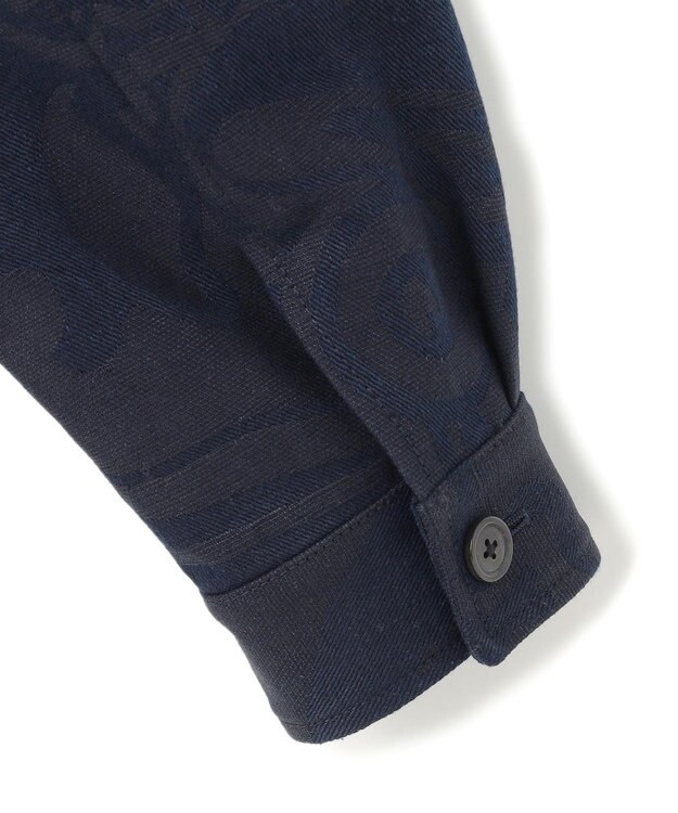 JOSEPH HOMME 【HIGH GRADE LINE】フォークアートジャガード　ジップアップブルゾン ブラック系