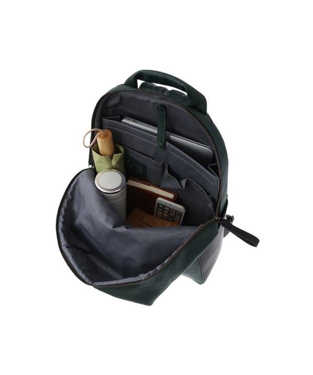 genten リベラⅡ ラウンド型リュック フォレストグリーン