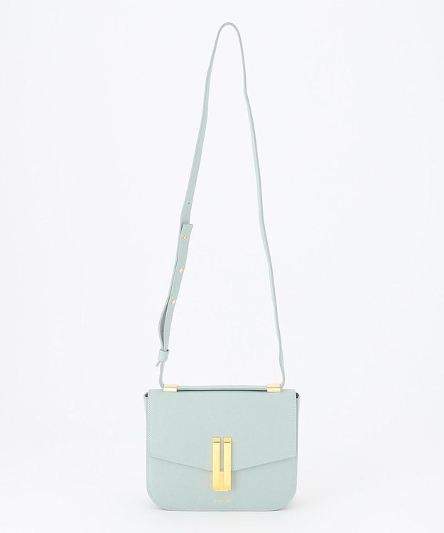 23区 DEMELLIER VANCOUVER ショルダー バッグ スモーキーグリーン系
