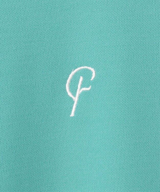 23区GOLF 【23Fondation/WOMEN】【UVケア】モックネックシャツ ピーコックグリーン系