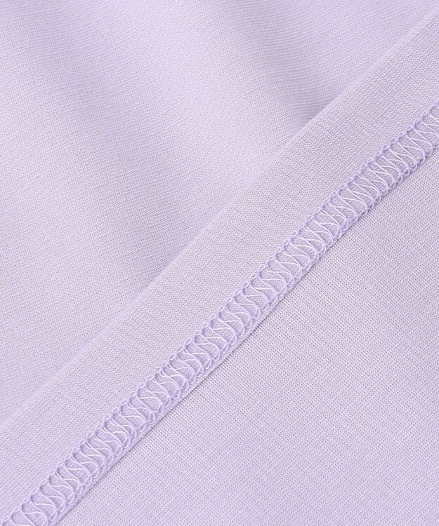 組曲 KIDS 【150-160㎝】【接触冷感・UVカット】サラリとヨークデザイン トップス ラベンダー