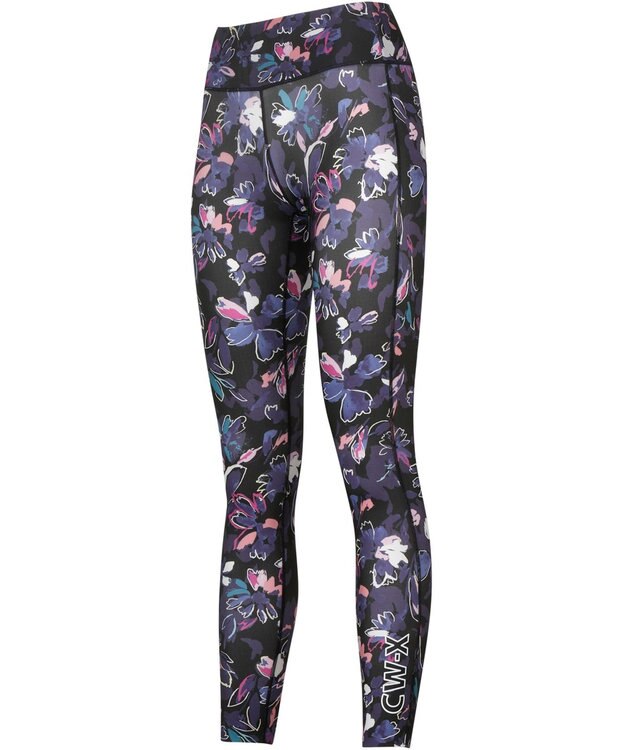 CW-X 【WOMEN】 スポーツタイツ ロング 吸汗速乾 UVカット率90%以上 VCY299 /ワコール バイオレット