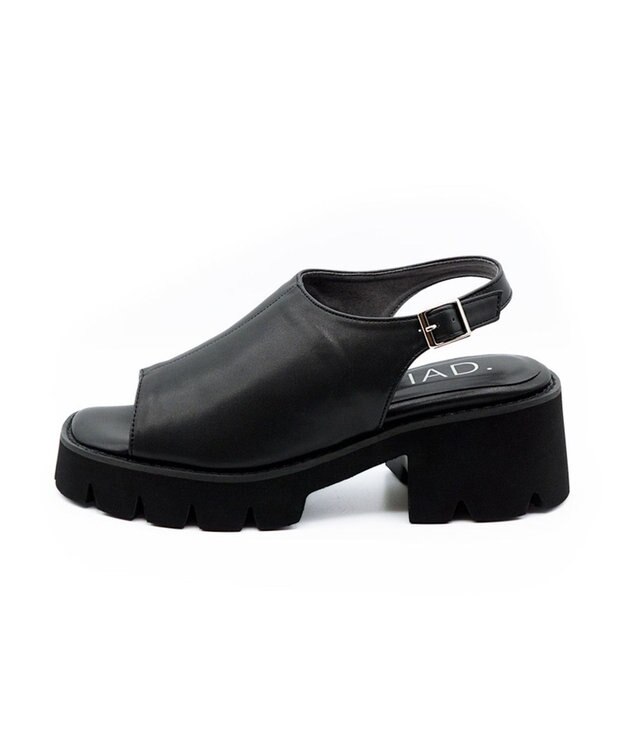 APOM プラットフォームカバーサンダル ブラック