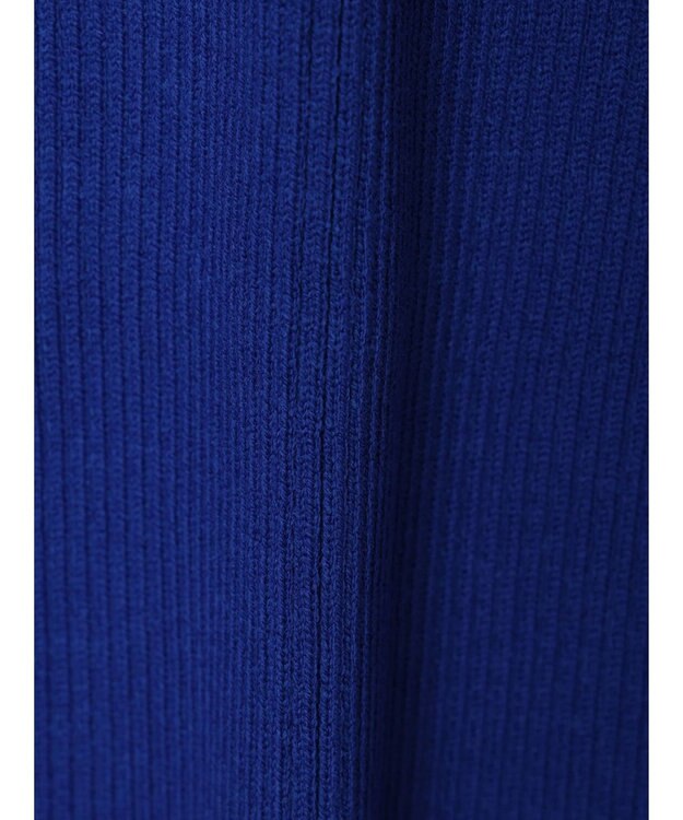 CRAFT STANDARD BOUTIQUE アンチピリングリブニットスカート Blue