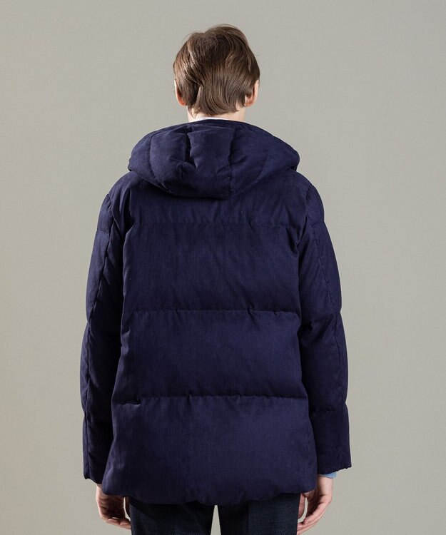 JOSEPH HOMME コマスウェード　ダウンコート ネイビー系