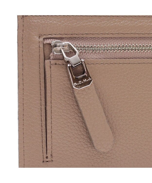 A.D.M.J. 【牛革】モーツァルト　スリムウォレット CARAMEL
