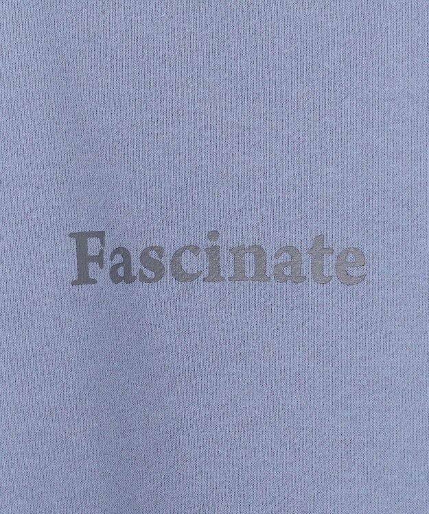 J.PRESS LADIES ロゴ 裏毛 カットソー サックスブルー系