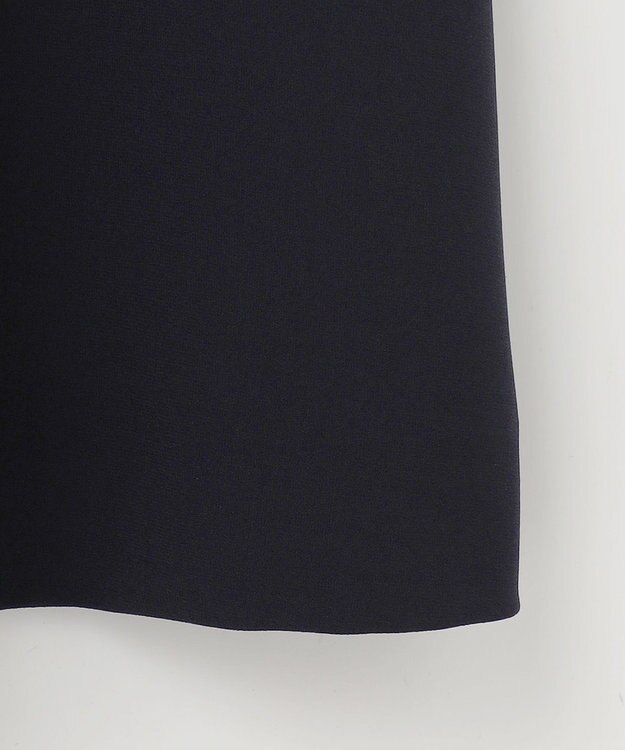 J.PRESS LADIES 【洗える】ノルディス2wayジョーゼット タックディテール ワンピース ネイビー系