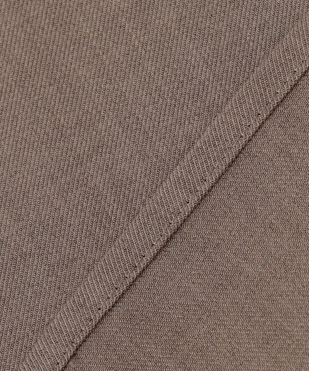 J.PRESS YORK STREET 【WOMEN】バックプリーツ ブラウス ブラウン系