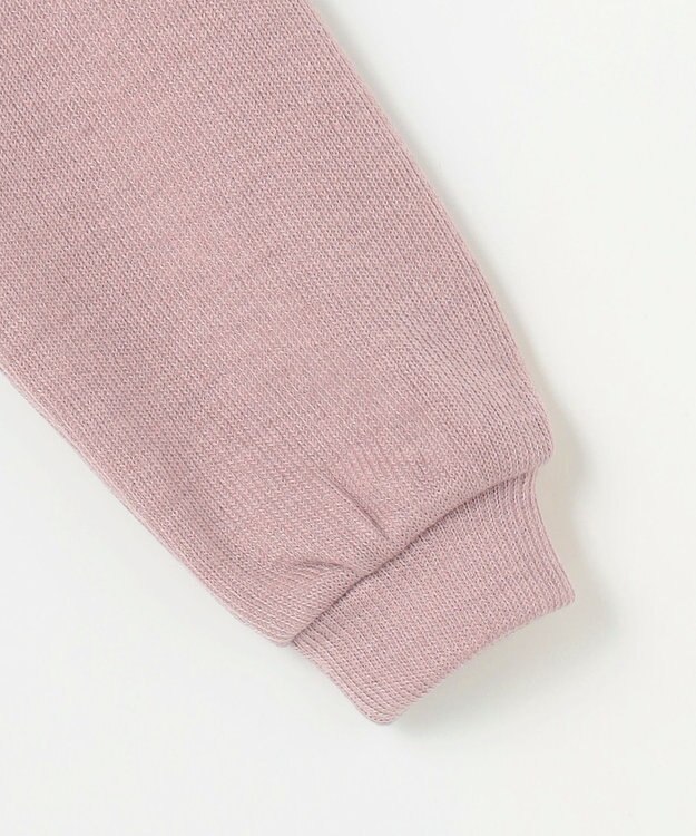 ANY KIDS リボン ニットソー トレーナー ピンク