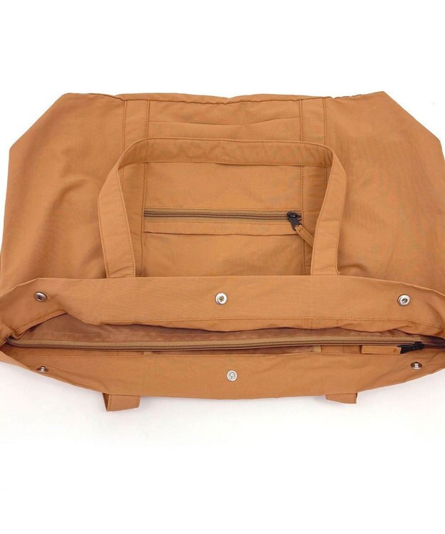 ROOTOTE 3648【撥水・軽量 キャリーオンバッグ】SC.グランデ.3ボタン-A 04：タン