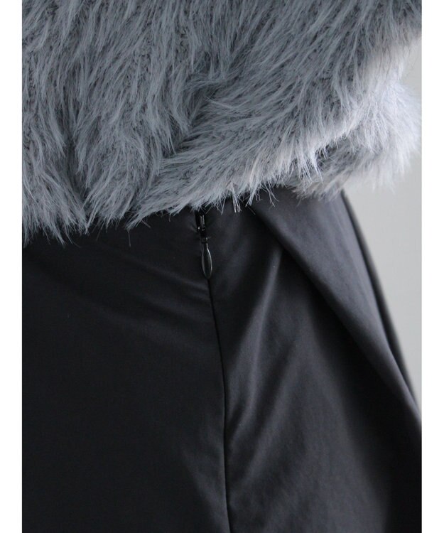 Te chichi ピーチタフタバルーンスカート ブラック