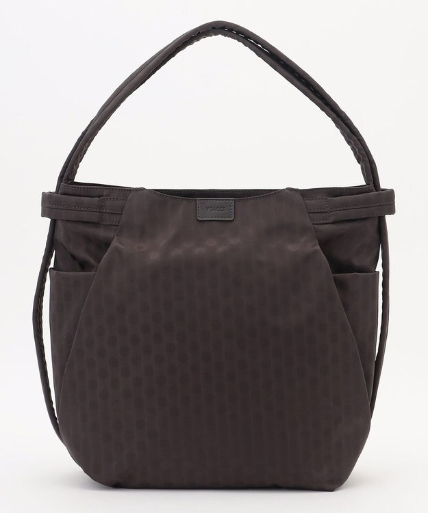 Y'SACCS 【大人のおしゃれ手帖10月号掲載】市川実和子×Y'SACCS　ドット2WAYリュック チョコ