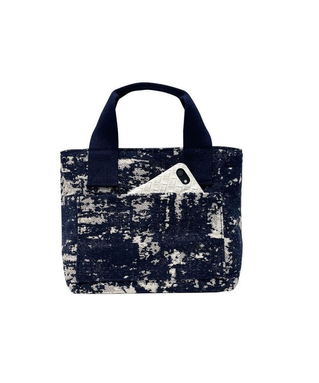 ROOTOTE 3093【ミニトート】LT.ベビールー.パターンファブリック-J 02：タイダイネイビー