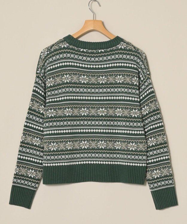 ONWARD Reuse Park 【any FAM】ニット秋冬 グリーン