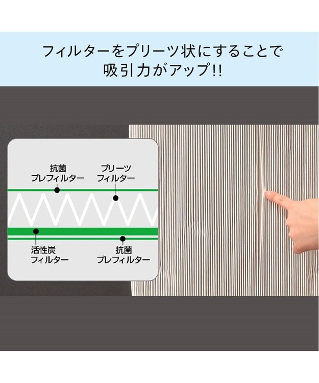 YAMATO テーブル＆キッチン 【TWINBIRD】HEPAフィルター空気清浄機  メタリックベージュ  AC-5943VO ベージュ