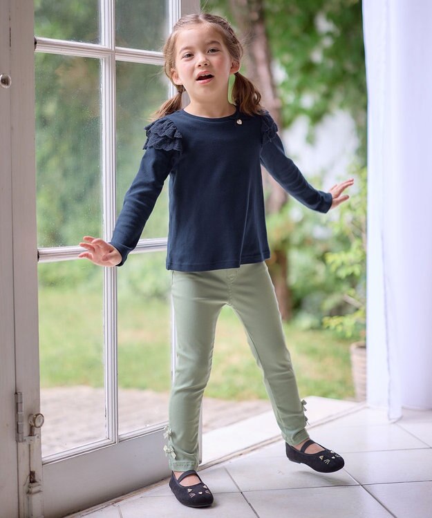 ANY KIDS 7days ガーリー パンツ ミント