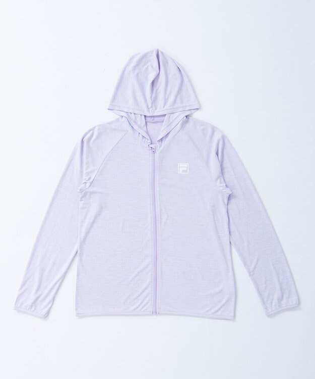 OP／FILA 【FILA】綿タッチ軽量パーカー ラベンダー