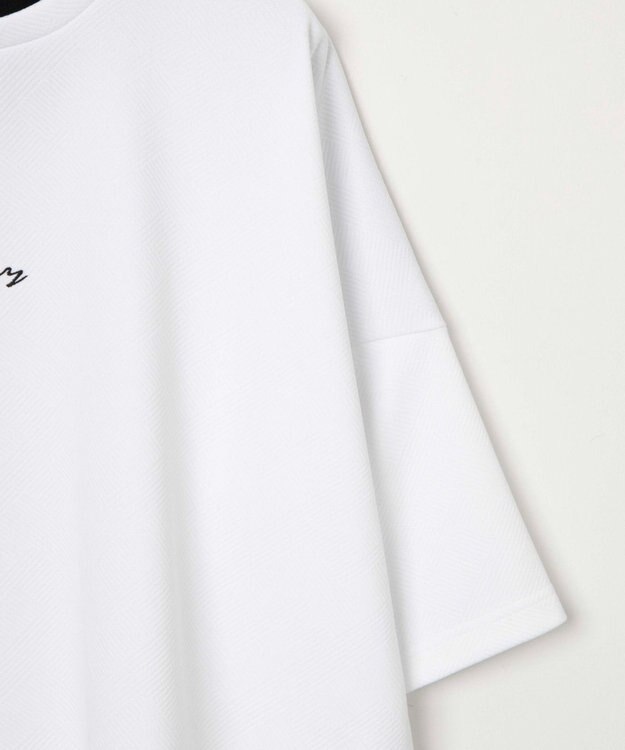 WEGO フクレジャガードフェイクレイヤードT（S） ホワイト