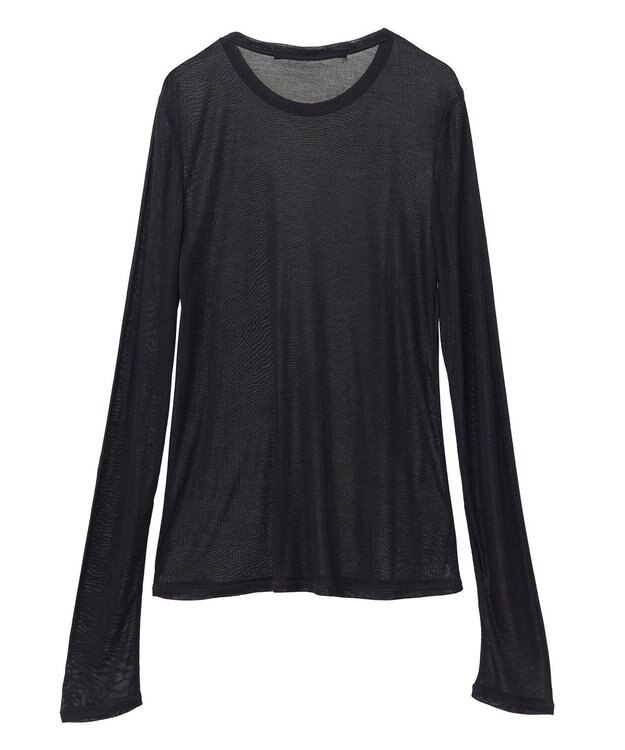 YECCA VECCA クルーネックシアーインナー Black