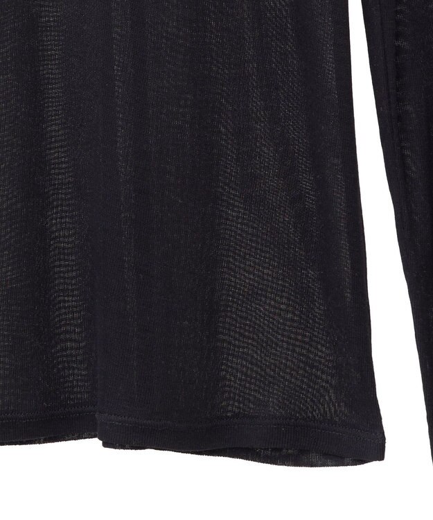 YECCA VECCA クルーネックシアーインナー Black