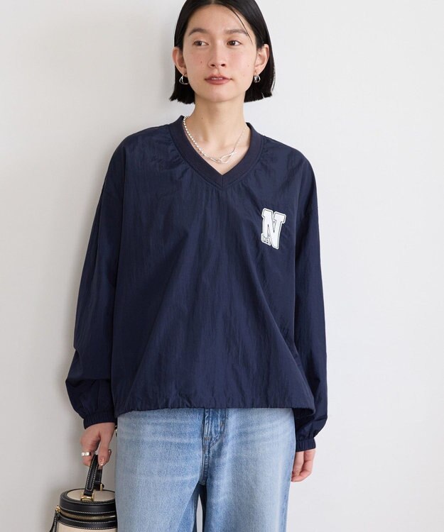 AMERICAN HOLIC シャカシャカプルオーバー Navy