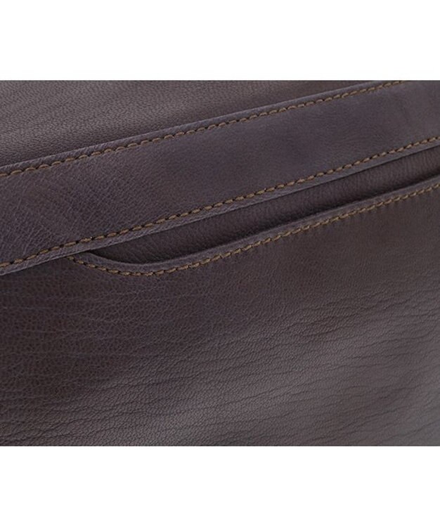 genten ゴートベーシック フラップショルダーバッグ グレー