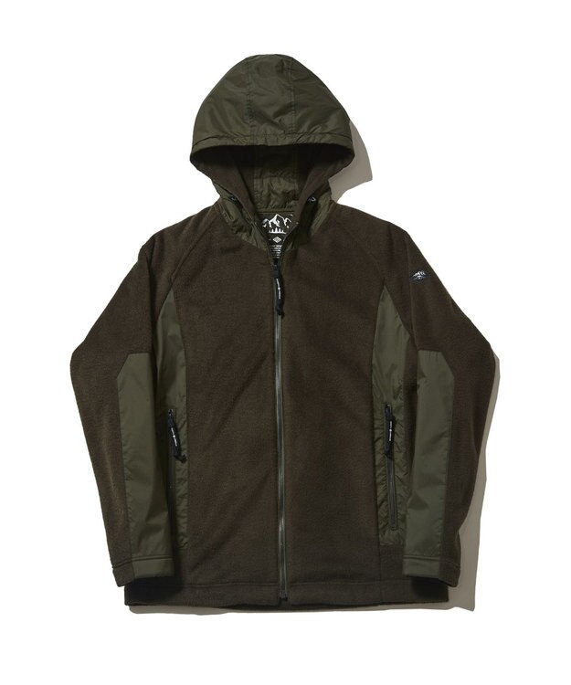 JOSEPH ABBOUD MOUNTAIN 【UNISEX】JOEガードフリース カーキ系