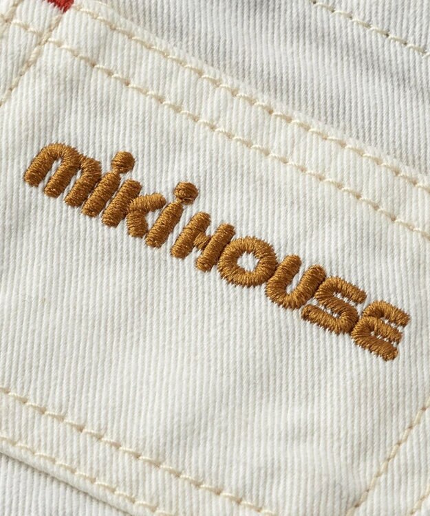 MIKI HOUSE HOT BISCUITS 【ミキハウス】【80-120cm】 ジャンパースカート 白