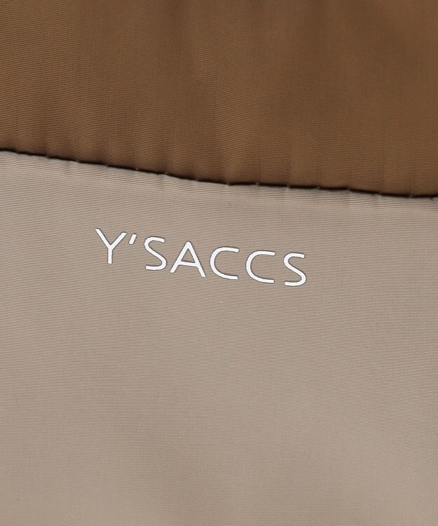 Y'SACCS ドローストリング コンビカラー2WAYトート チョコ