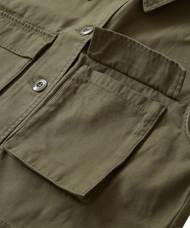 Green Parks ・ＳＵＧＡＲ　ＳＰＯＯＮ　ミリタリーショートベスト Khaki