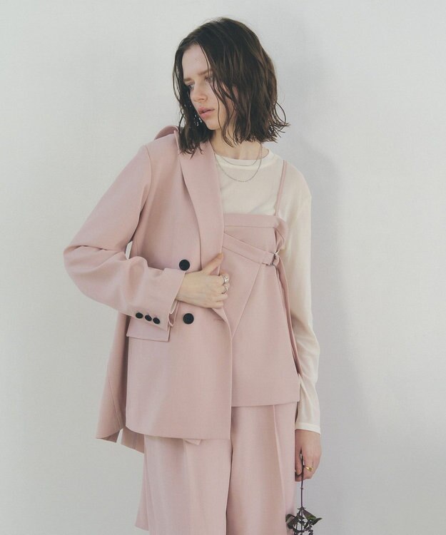 YECCA VECCA 【2本SET】ステンレス2連ネックレス Silver