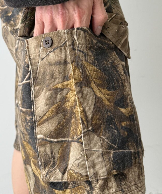 WEGO パターンカーゴショーツ 柄1