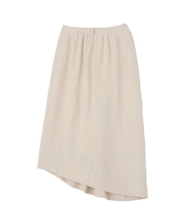 earth music&ecology ウエストツイストアシメスカート Ecru