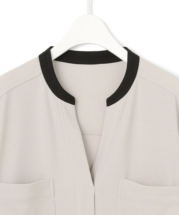 ICB 【WEB限定・洗える】アムンゼンジャージー ワンピース ベージュ系