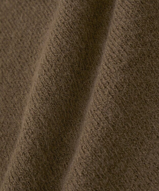 Green Parks VILLAINS/スカー/ダメージラグラン配色ニット Brown