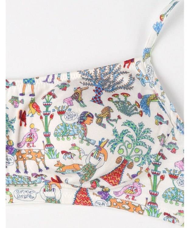 tsumori chisato SLEEP ツモリチサト ノンワイヤーブラ ブラジャー レディース UBX574 /ワコール アイボリー