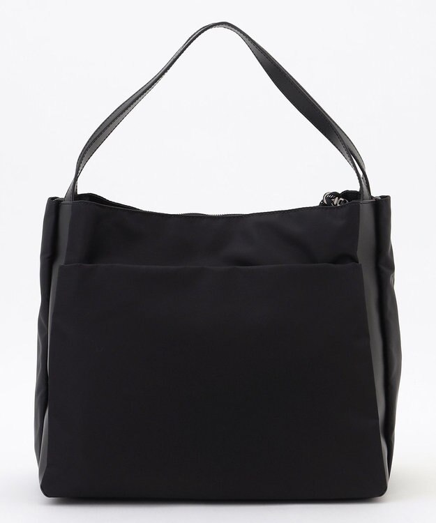 Y'SACCS 【大人のおしゃれ手帖10月号掲載】市川実和子×Y'SACCS　ナイロンすっきりトート ブラック