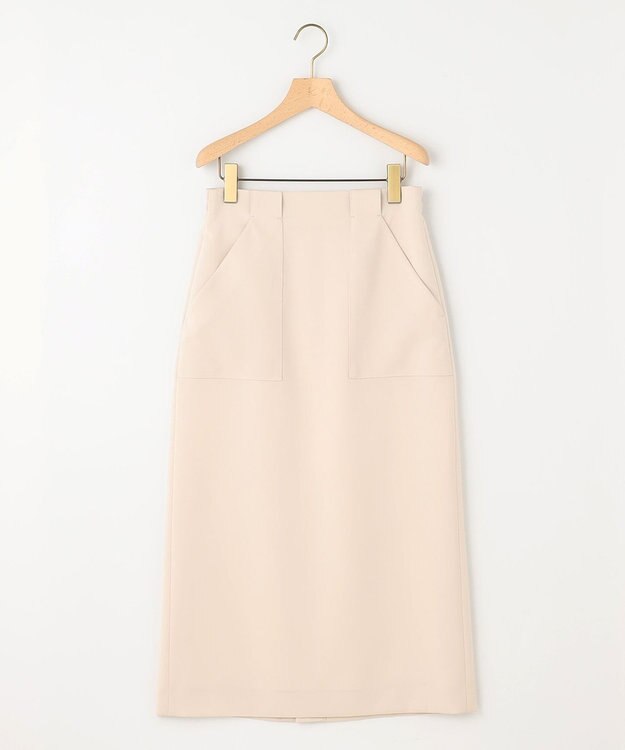 組曲 【WEB限定】オシャクロスタイト スカート アイボリー系