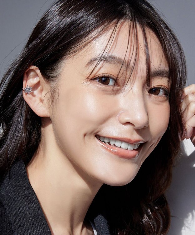 Tiaclasse 【選べる3種類】プラントモチーフイヤーカフ シルバーＡ