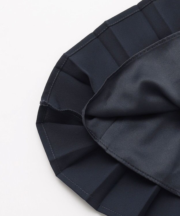 組曲 KIDS 【110-140㎝】グレンチェックジャケット＆プリーツワンピース セット ネイビー×チェック系